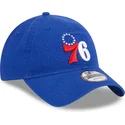 kapa-zaobljena-plava-podesiv-9twenty-draft-edition-2023-philadelphia-76ers-nba-new-era