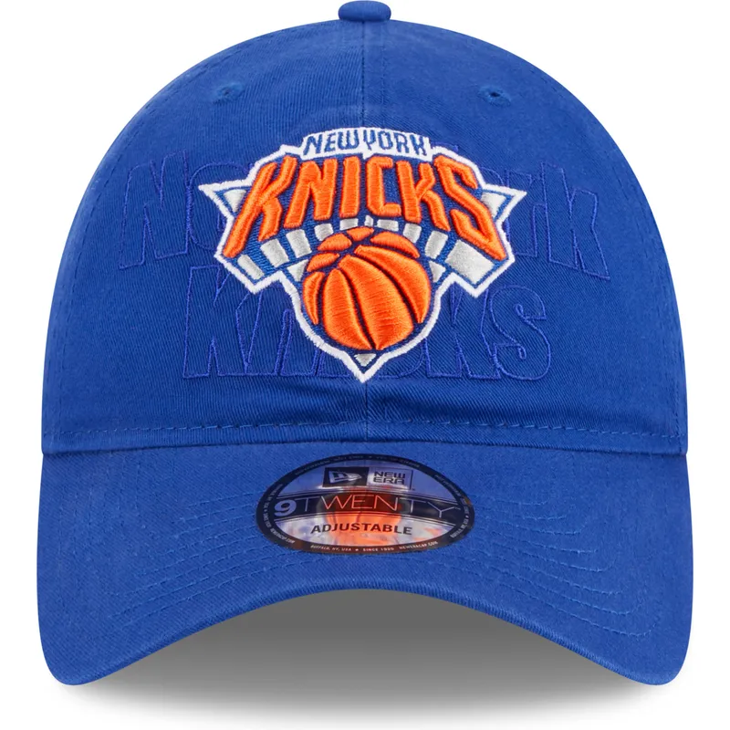 kapa-zaobljena-plava-podesiv-9twenty-draft-edition-2023-new-york-knicks-nba-new-era