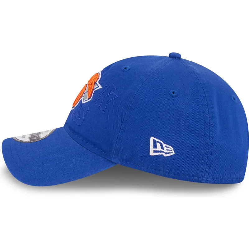kapa-zaobljena-plava-podesiv-9twenty-draft-edition-2023-new-york-knicks-nba-new-era