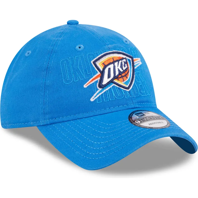 kapa-zaobljena-plava-podesiv-9twenty-draft-edition-2023-oklahoma-city-thunder-nba-new-era
