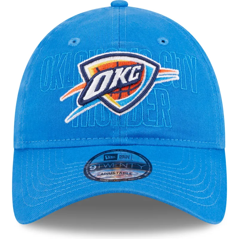 kapa-zaobljena-plava-podesiv-9twenty-draft-edition-2023-oklahoma-city-thunder-nba-new-era