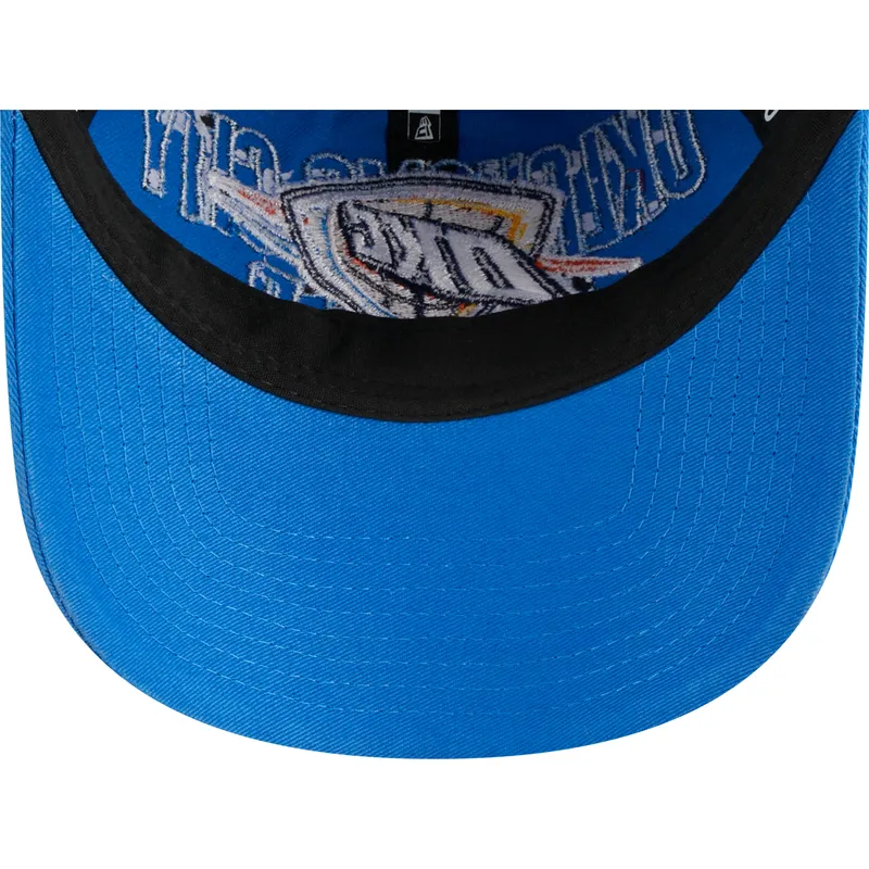 kapa-zaobljena-plava-podesiv-9twenty-draft-edition-2023-oklahoma-city-thunder-nba-new-era