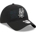 kapa-zaobljena-crna-podesiv-9twenty-draft-edition-2023-san-antonio-spurs-nba-new-era