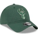 kapa-zaobljena-zelena-podesiv-9twenty-draft-edition-2023-milwaukee-bucks-nba-new-era