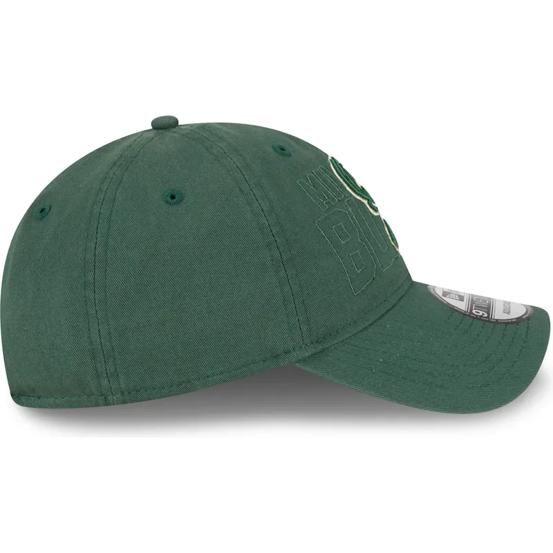 kapa-zaobljena-zelena-podesiv-9twenty-draft-edition-2023-milwaukee-bucks-nba-new-era