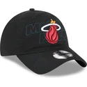 kapa-zaobljena-crna-podesiv-9twenty-draft-edition-2023-miami-heat-nba-new-era
