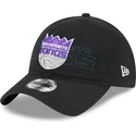 kapa-zaobljena-crna-podesiv-9twenty-draft-edition-2023-sacramento-kings-nba-new-era