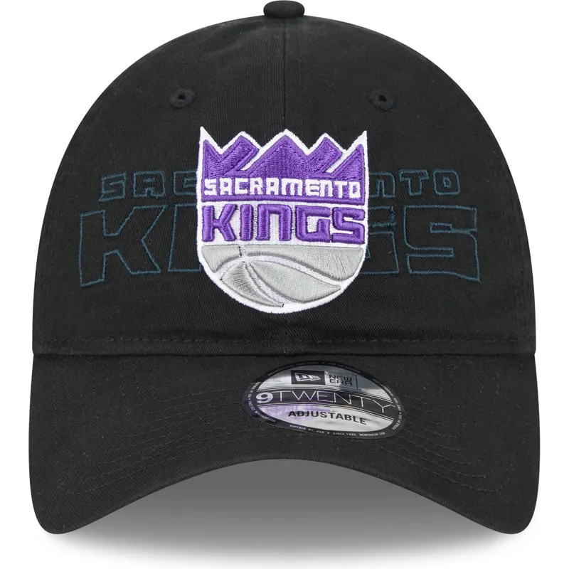 kapa-zaobljena-crna-podesiv-9twenty-draft-edition-2023-sacramento-kings-nba-new-era