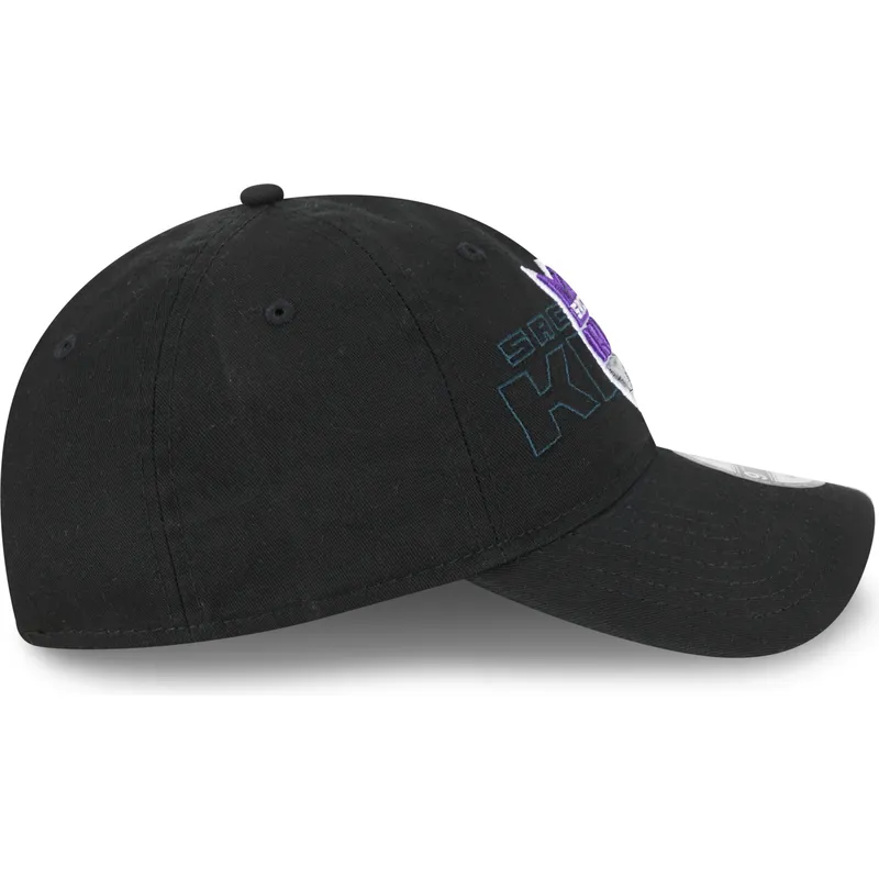 kapa-zaobljena-crna-podesiv-9twenty-draft-edition-2023-sacramento-kings-nba-new-era