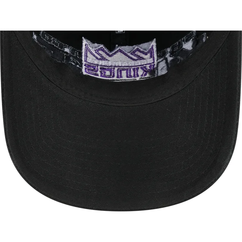 kapa-zaobljena-crna-podesiv-9twenty-draft-edition-2023-sacramento-kings-nba-new-era