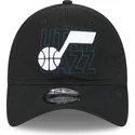 kapa-zaobljena-crna-podesiv-9twenty-draft-edition-2023-utah-jazz-nba-new-era