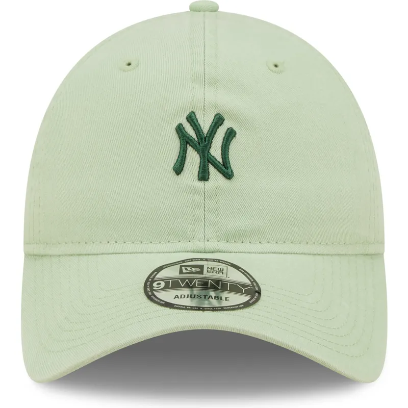 kapa-zaobljena-zelena-podesiv-9twenty-mini-new-york-yankees-mlb-new-era