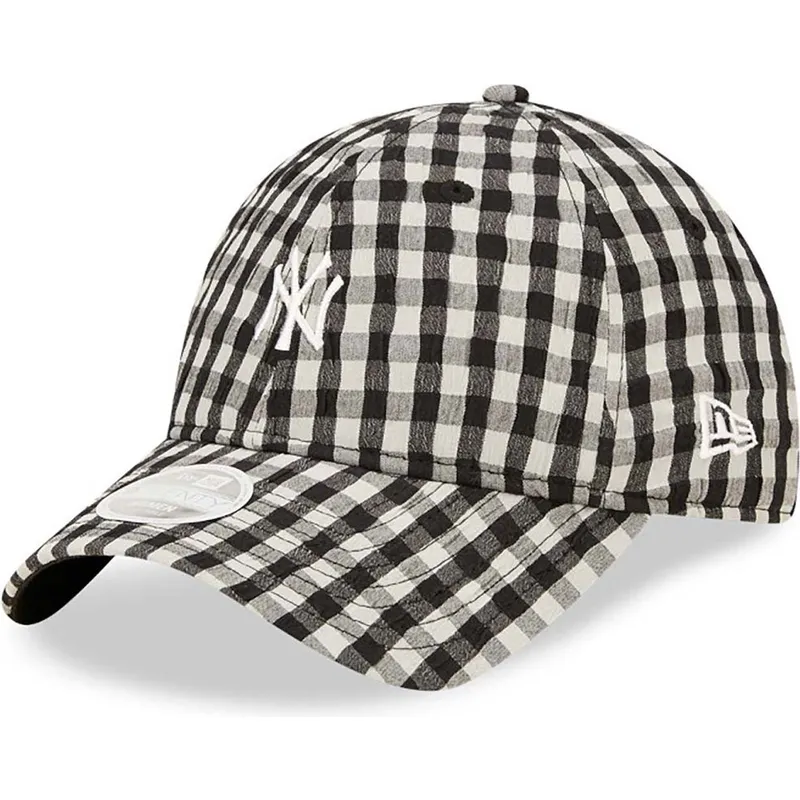 kapa-zaobljena-crna-podesiv-9twenty-gingham-new-york-yankees-mlb-new-era kapa-zaobljena-crna-podesiv-9twenty-gingham-new-york-yankees-mlb-new-era