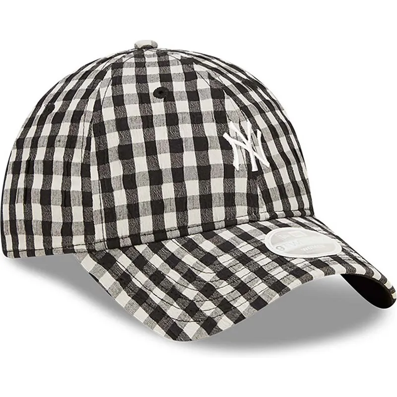 kapa-zaobljena-crna-podesiv-9twenty-gingham-new-york-yankees-mlb-new-era kapa-zaobljena-crna-podesiv-9twenty-gingham-new-york-yankees-mlb-new-era
