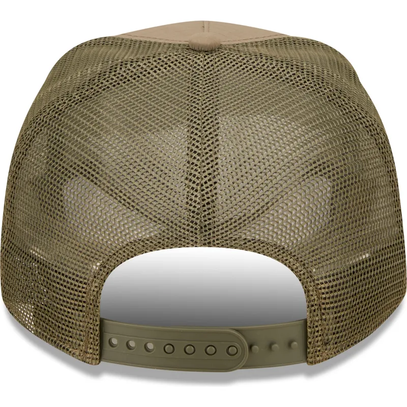 kapa-zaobljena-zelena-snapback-a-frame-tech-ripstop-new-york-yankees-mlb-new-era