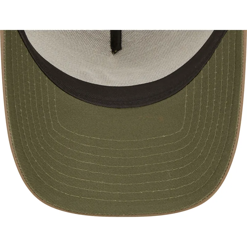 kapa-zaobljena-zelena-snapback-a-frame-tech-ripstop-new-york-yankees-mlb-new-era
