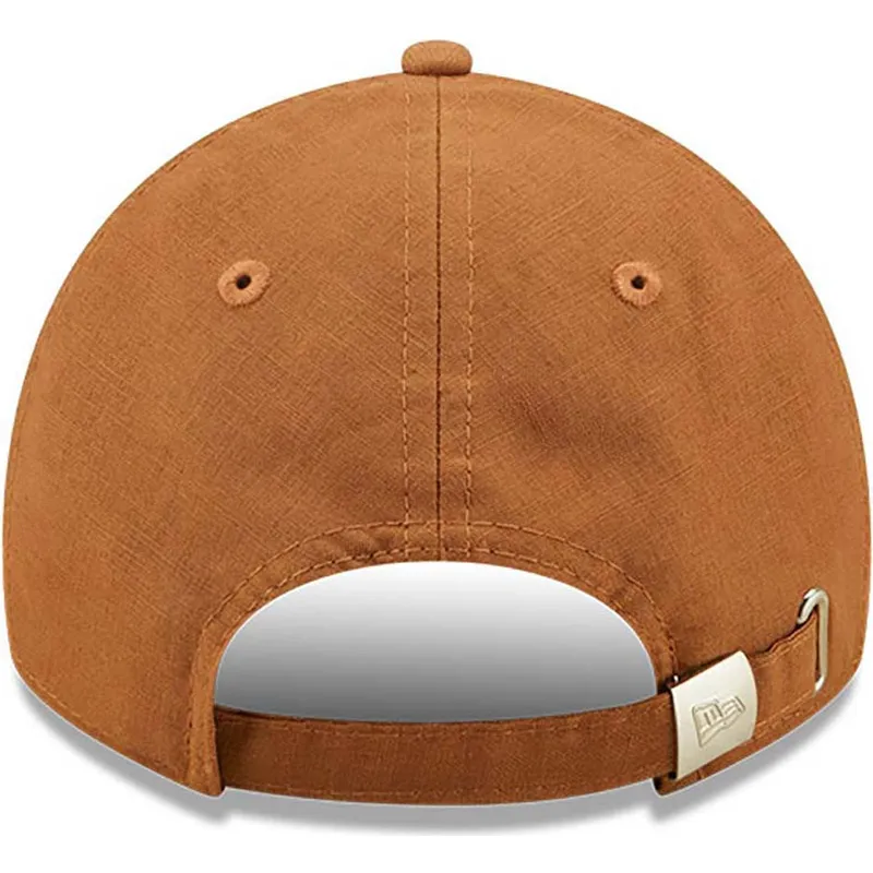 kapa-zaobljena-smeda-podesiv-9twenty-linen-new-era