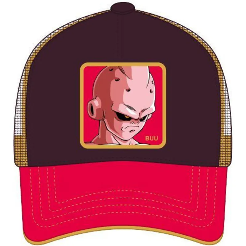 kapa-zaobljena-smeda-snapback-kid2-kid-buu-dragon-ball-capslab