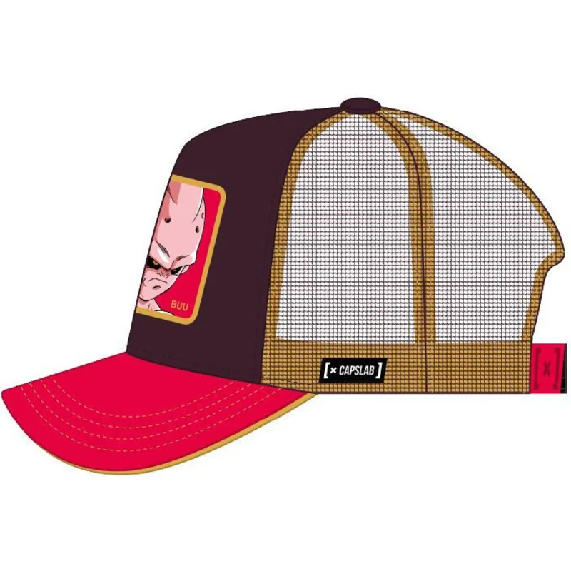 kapa-zaobljena-smeda-snapback-kid2-kid-buu-dragon-ball-capslab