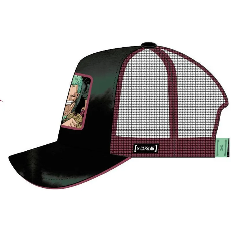 kapa-zaobljena-zelena-snapback-zor5-roronoa-zoro-one-piece-capslab
