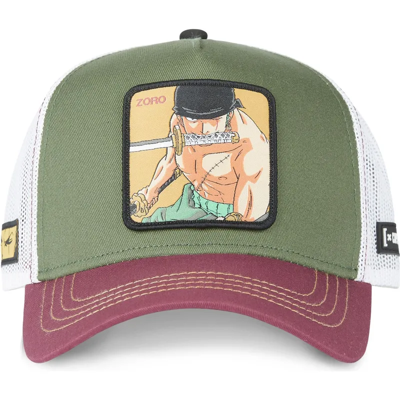 kapa-zaobljena-zelena-snapback-zor4-roronoa-zoro-one-piece-capslab kapa-zaobljena-zelena-snapback-zor4-roronoa-zoro-one-piece-capslab