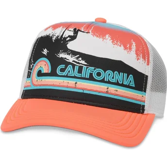 Kapa zaobljena narančasta snapback Riptide Valin American Needle