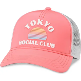 Cap zaobljena pink snapback American Needle