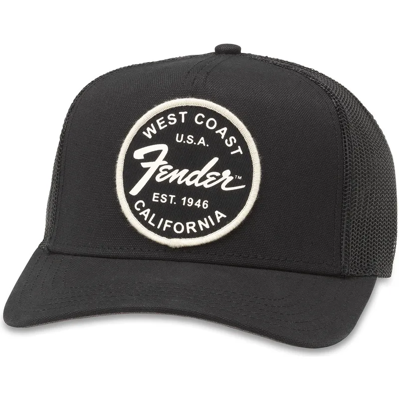 kape-zaobljena-crna-snapback-fender-valin-american-needle