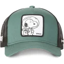 kapa-zaobljena-zelena-snapback-space-sp2-snoopy-kikiriki-capslab
