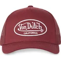 kapa-zaobljena-crvena-podesiv-lof-b1-von-dutch