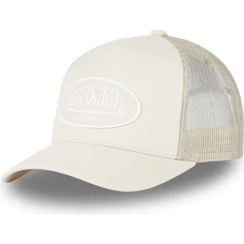 Kapa zaobljena bež podesiv LOF B5B Von Dutch