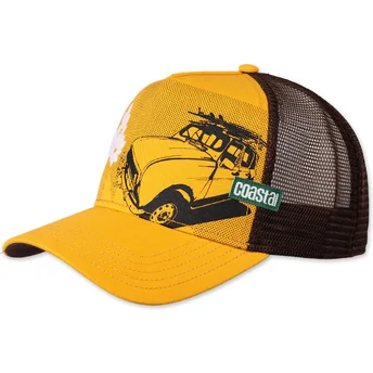 Kapa zaobljena žuta snapback New “B” HFT Coastal