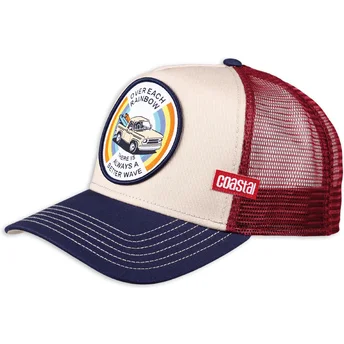 Kapa zaobljena višebojno snapback Over Each Rainbow There Is Always A Better Wave HFT Coastal
