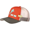 kapa-zaobljena-narancasta-snapback-duck-dive-hft-coastal