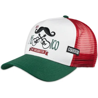 Kapa zaobljena višebojno snapback Mexican Mustache HFT Coastal