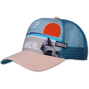 Kapa zaobljena plava snapback Keep It Unreal HFT Coastal