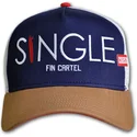 kapa-ravna-visebojno-snapback-single-fin-cartel-hft-coastal