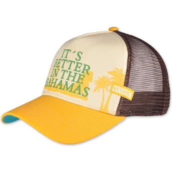Kape zaobljena žuta snapback It’s Better In The Bahamas HFT Coastal