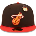 kapa-ravna-smeda-prilagodena-59fifty-the-elements-fire-pin-miami-heat-nba-new-era