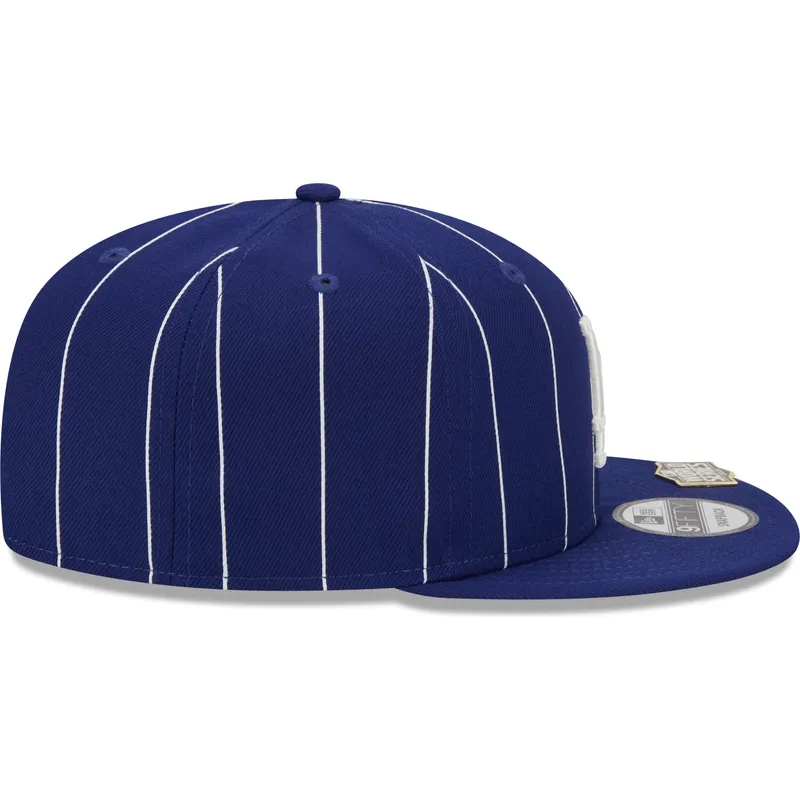kapa-ravna-plava-snapback-9fifty-pinstripe-visor-clip-los-angeles-dodgers-mlb-new-era