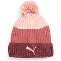 kapa-zaobljena-pompon-crvena-rosa-puma