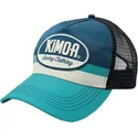 kapa-zaobljena-zelena-snapback-powered-by-kimoa