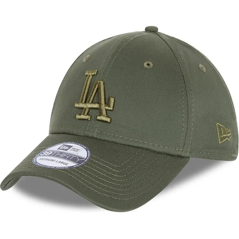 kapa-zaobljena-zelena-prilagodena-39thirty-league-essential-los-angeles-dodgers-mlb-new-era