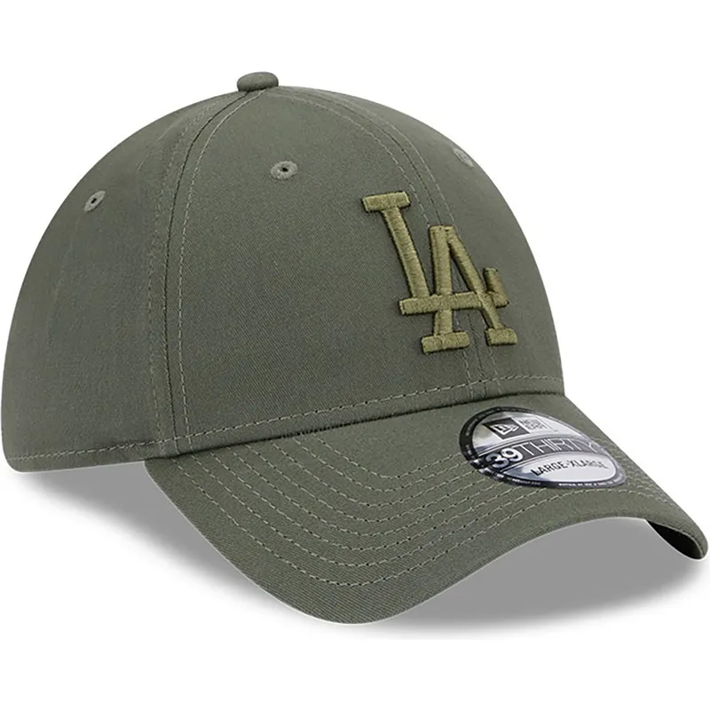 kapa-zaobljena-zelena-prilagodena-39thirty-league-essential-los-angeles-dodgers-mlb-new-era