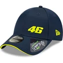 kapa-zaobljena-mornarsko-plava-podesiv-9forty-repreve-flawless-valentino-rossi-vr46-motogp-new-era