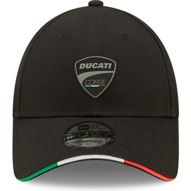cap-zaobljena-black-adjustable-strap-9forty-repreve-flag-sandwich-ducati-motor-motogp-new-era cap-zaobljena-black-adjustable-strap-9forty-repreve-flag-sandwich-ducati-motor-motogp-new-era