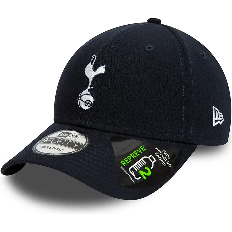 cap-zaobljena-navy-blue-adjustable-strap-9forty-repreve-tottenham-hotspur-football-club-premier-league-new-era