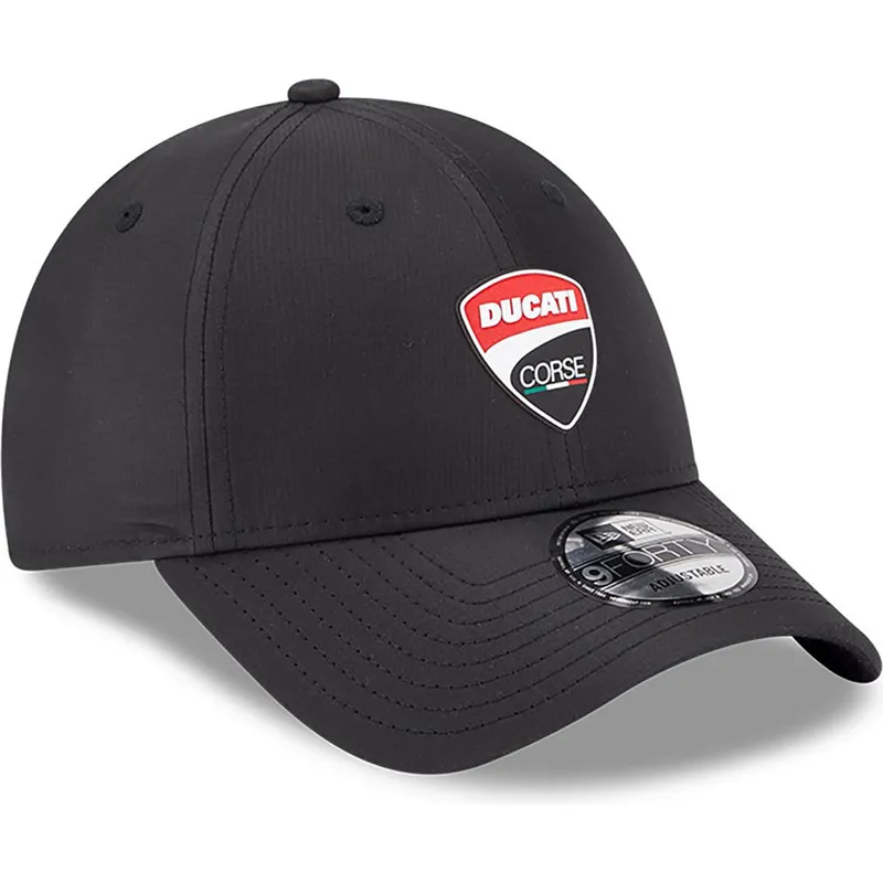kapa-zaobljena-crna-podesiv-9forty-ripstop-ducati-motor-motogp-new-era