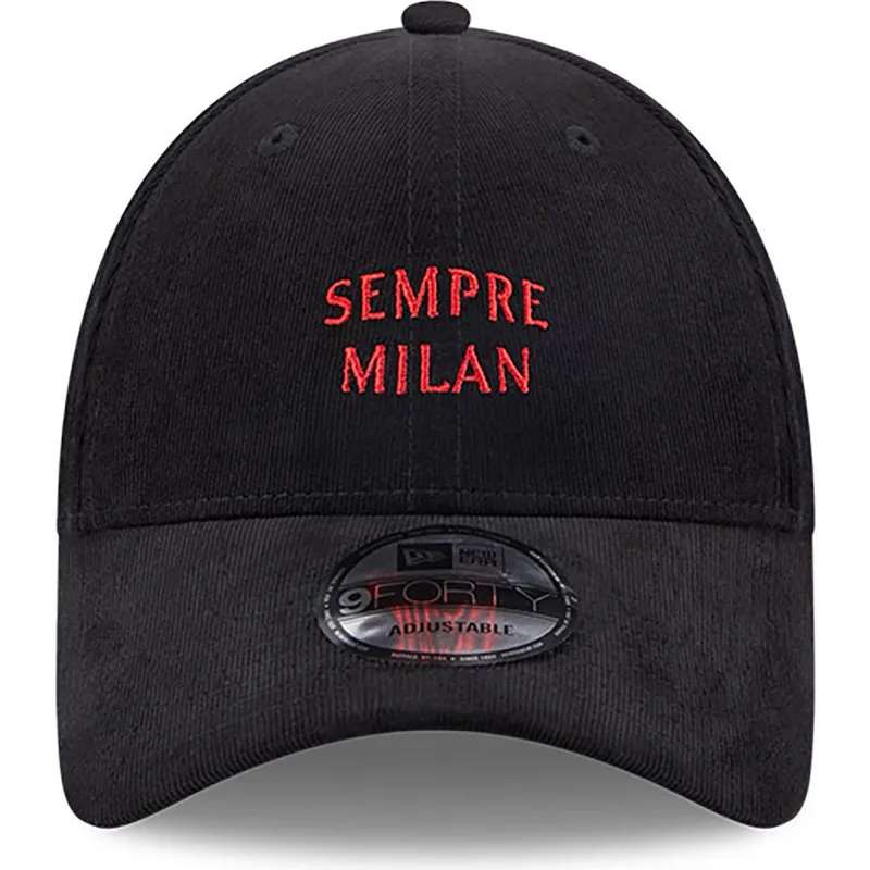 kapa-zaobljena-crna-podesiv-sempre-milan-9forty-needle-cord-ac-milan-serie-a-new-era
