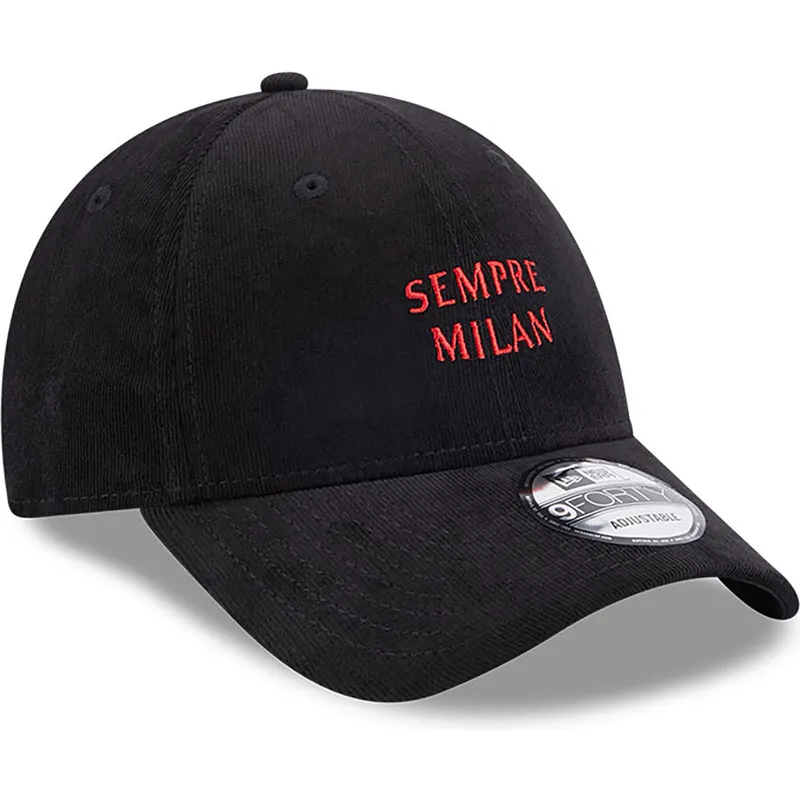 kapa-zaobljena-crna-podesiv-sempre-milan-9forty-needle-cord-ac-milan-serie-a-new-era